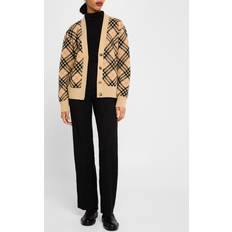 Burberry Dame Trøjer Burberry Strik Dame Cardigan - Beige