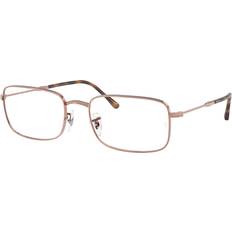 Cuivre Lunettes Ray-Ban RB3746V Monture Cuivre Verres Incolore polarisé 56-20