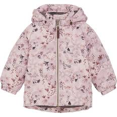 En Fant Jakker Børnetøj En Fant burnished lilac blomstret vinterjakke