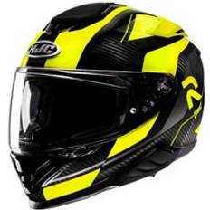 HJC r-pha 71 carbon motorcycle motorbike helmet hamil fluo yellow