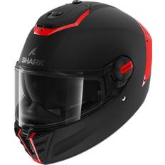 Équipement Moto Shark Spartan RS Blank Casque, noir-rouge, taille pour Hommes