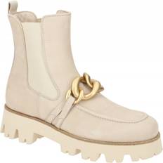 Gold Stiefeletten Paul Green 9043-05x beige bequeme Stiefelette r Damen