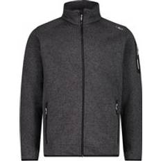 CMP Jacquard Knitted Fleece Jacket - Grey