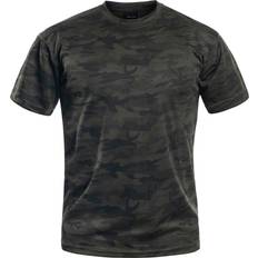 Men - Nylon T-shirts Mil-Tec Short Sleeve Thermoactive T-shirt - Woodland