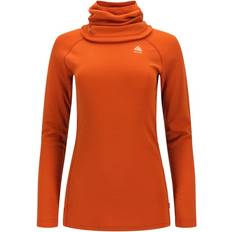 Aclima Womens WarmWool Hoodsweater V2 (Orange (GOLD FLAME) XX-large)