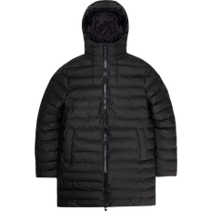 Rains Lohja Long Puffer Jacket Black