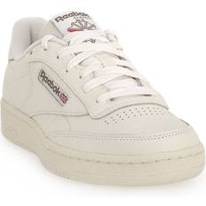 Reebok Beige - Herre Sko Reebok Club sneakers men Leather/Rubber/Fabric Neutrals