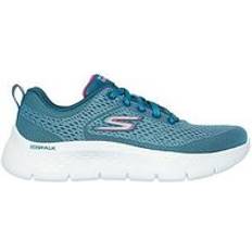 Schnürung Wanderschuhe Skechers Damen Go Walk Flex Kali Sneaker, blaugrün