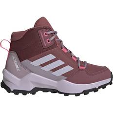 Kinderenschoenen Terrex AX4R Mid Hiking Schoenen - Burgundy/Silver Dawn/Pink Fusion