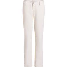 Calvin Klein White Trousers Calvin Klein Corduroy Straight Trousers