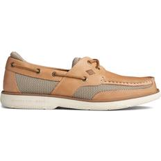 Men - White Boat Shoes Sperry Men's Surveyor Boat Shoe Tan (8.5M)