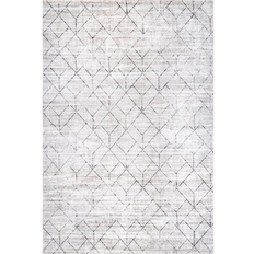 Florain Geometric Area Rug 3' x 5' 60.0 x 36.0 x 0.08 in Gray