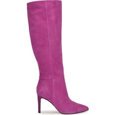 Nine West Pink High Boots Nine West Women's Richy Knee High Heeled Boot