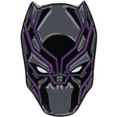 Marvel Black Panther Mask Hat And Lapel Enamel Pin With Safety Backing