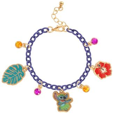 Bracelets Disney Lilo & Stitch Purple Chain Charm Bracelet Blue, red, green Blue/red/green (ONE SIZE)