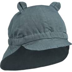 Liewood Solhatte Børnetøj Liewood Solhat Gorm Linen Whale Blue 9-12 mdr Solhat