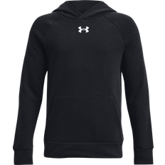 XL Hoodies Under Armour Boy' UnderArmou RivalFleeceHoodieBlac /WhiteYX (6 -67i)