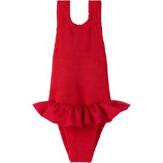 Sleeveless Bathing Suits Hunza G Baby Denise Swim Red One Swimwear Hunza Red/Red One