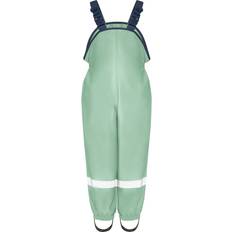 Green Rain Pants Children's Clothing Playshoes Regenlatzhose aus Fleece, Mädchen Pastel Vert