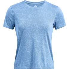 Blue - Women T-shirts Under Armour Launch Camo Funktionsshirt Damen blau