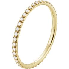 Georg Jensen Signature Diamonds Ring 18 K Gult Guld