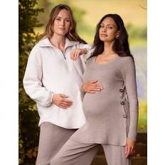 Seraphine Rib Knit Maternity & Nursing Co-ord Top