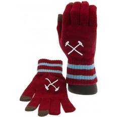 Mittens Children's Clothing on sale West Ham United F.C. West Ham United FC Childrens/Kids Knitted Crest Touch Gloves