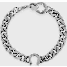 Herr - Silverpläterad Armband Twojeys Horseshoe Bracelet - Silver