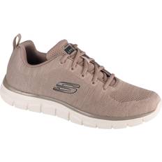 Chaussures Skechers Mens Track Front Runner Trainers Taupe