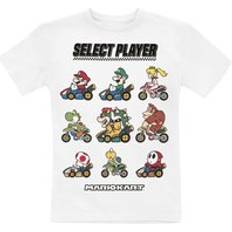 Nintendo Choose Your Driver Kids T-Shirt - White