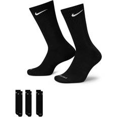 Nike Nike Everyday Plus Cushion Crew Socks 3-Pair Pack Black/White (US Men's Shoe 12-15)