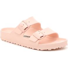 Birkenstock Pink Slides Birkenstock Women's EVA Arizona Sandals, Rose Reptile, Pink