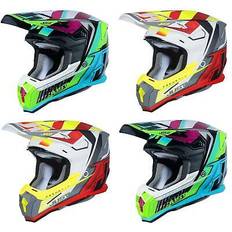 Just1 j22 frenetik off-road motocross helmet dirtbike motorcycle safety peak