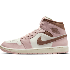 Nike Air Jordan 1 - Pink Sko Jordan Air Mid-sko til kvinder Pink 36.5