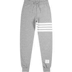 Thom Browne Men's Engineered Stripe Sweat Pant Light Grey