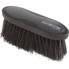 Equestrian (205mm x 75mm, Black) Ezi-Groom Horse Dandy Brush