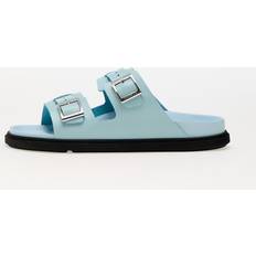 Natural Sandalias Birkenstock Sneakers St Barths Natural Leather Mineral Blue