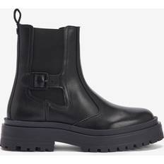 Barbour Shoes Barbour International Milla Leather Chelsea Boots, Black