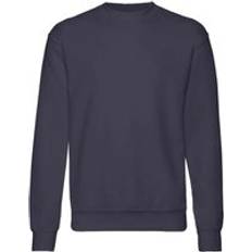 Lycra Children's Clothing Fruit of the Loom Premium Sweatshirt Pack Mid Navy 7-8 Years