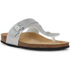 Geox Slippers & Sandals Geox 'D Brionia Metal' Toe Post Summer Silver