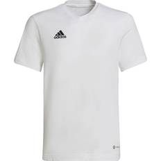 V-Neck T-shirts Children's Clothing adidas Entrada 22 Performance T-shirt - White