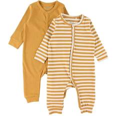 Guld Bodyer Børnetøj Minymo Baby Heldragt Amber Gold