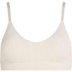 Tommy Hilfiger Beige Underwear Tommy Hilfiger Triangle Bralette, Cashmere Creme