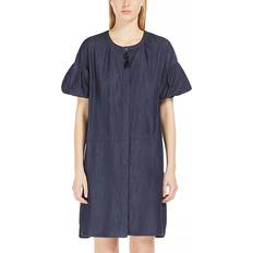 'S Max Mara Embroidered denim minidress