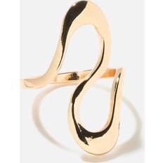 Montini Ringar Montini Guldfärgad ring, S-form