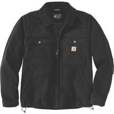 Ropa de trabajo Carhartt Rugged Flex Montana, chaqueta textil color: Marrón Claro/Marrón Oscuro tamaño: