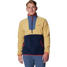 Bruna - Gång & Vandring - Herr Tröjor Columbia Sequoia Grove Half Zip Fleece Fleece jumper M, blue/sand