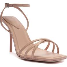 Leer Sandalen met hak Schutz Amelia Square Leather Sandal