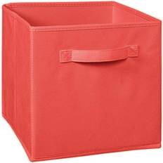 Furniture ClosetMaid Cubeicals Fabric Bin 11.0 H x 10.5 W x 10.5 D in Orange Wardrobe