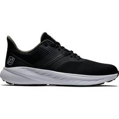 FootJoy Golf Shoes FootJoy Flex Spikeless Shoes Black/Black/White Black/Black/White